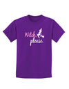 TooLoud Witch Please Childrens Dark T-Shirt-Childrens T-Shirt-TooLoud-Purple-X-Small-Davson Sales