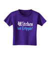 TooLoud Witches Be Trippin Blue Toddler T-Shirt Dark-Toddler T-Shirt-TooLoud-Purple-2T-Davson Sales