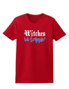 TooLoud Witches Be Trippin Blue Womens Dark T-Shirt-TooLoud-Red-X-Small-Davson Sales