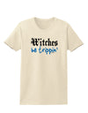 TooLoud Witches Be Trippin Blue Womens T-Shirt-Womens T-Shirt-TooLoud-Natural-X-Small-Davson Sales