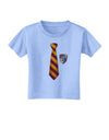 TooLoud Wizard Tie Red and Yellow Toddler T-Shirt-Toddler T-Shirt-TooLoud-Aquatic-Blue-2T-Davson Sales