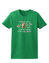 TooLoud Woman Like A Tea Bag Eleanor R Womens Dark T-Shirt-Womens T-Shirt-TooLoud-Kelly-Green-X-Small-Davson Sales