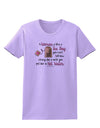 TooLoud Woman Like A Tea Bag Eleanor R Womens T-Shirt-Womens T-Shirt-TooLoud-Lavender-X-Small-Davson Sales