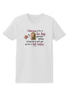 TooLoud Woman Like A Tea Bag Eleanor R Womens T-Shirt-Womens T-Shirt-TooLoud-White-X-Small-Davson Sales