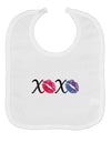 TooLoud XOXO Kisses Baby Bib