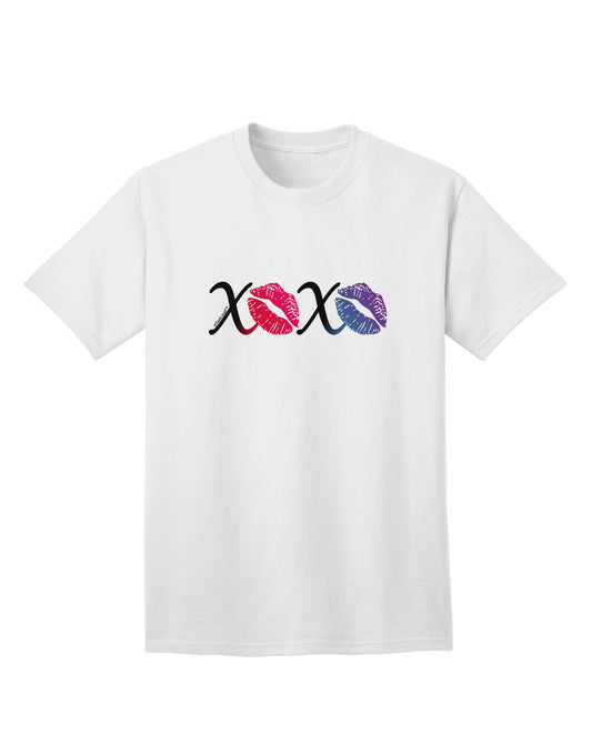 TooLoud XOXO Kisses - Premium Adult T-Shirt for Contemporary Fashion Enthusiasts-Mens T-shirts-TooLoud-White-Small-Davson Sales