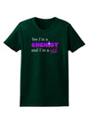 TooLoud Yes I am a Chemist Girl Womens Dark T-Shirt-TooLoud-Forest-Green-Small-Davson Sales