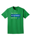 TooLoud Yes I am a Engineer Girl Adult Dark T-Shirt-Mens T-Shirt-TooLoud-Kelly-Green-Small-Davson Sales