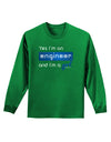 TooLoud Yes I am a Engineer Girl Adult Long Sleeve Dark T-Shirt-TooLoud-Kelly-Green-Small-Davson Sales