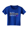 TooLoud Yes I am a Mechanic Girl Toddler T-Shirt Dark-Toddler T-Shirt-TooLoud-Royal-Blue-2T-Davson Sales