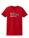 TooLoud Yes I am a Mechanic Girl Womens Dark T-Shirt-TooLoud-Red-X-Small-Davson Sales