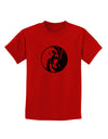 TooLoud Yin Yang Chicken Childrens T-Shirt-Childrens T-Shirt-TooLoud-Red-X-Small-Davson Sales