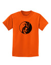 TooLoud Yin Yang Chicken Childrens T-Shirt-Childrens T-Shirt-TooLoud-Orange-X-Small-Davson Sales