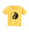 TooLoud Yin Yang Chicken Toddler T-Shirt-Toddler T-Shirt-TooLoud-Yellow-2T-Davson Sales