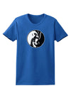 TooLoud Yin Yang Chicken Womens Dark T-Shirt-TooLoud-Royal-Blue-X-Small-Davson Sales