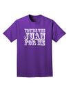 TooLoud You Are the Juan For Me Adult Dark T-Shirt-Mens T-Shirt-TooLoud-Purple-Small-Davson Sales