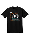 TooLoud You Must Eleanor R Adult Dark T-Shirt-Mens T-Shirt-TooLoud-Black-Small-Davson Sales