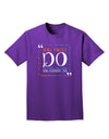 TooLoud You Must Eleanor R Adult Dark T-Shirt-Mens T-Shirt-TooLoud-Purple-Small-Davson Sales