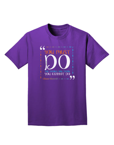 TooLoud You Must Eleanor R Adult Dark T-Shirt-Mens T-Shirt-TooLoud-Purple-Small-Davson Sales