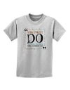 TooLoud You Must Eleanor R Childrens T-Shirt-Childrens T-Shirt-TooLoud-AshGray-X-Small-Davson Sales