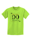 TooLoud You Must Eleanor R Childrens T-Shirt-Childrens T-Shirt-TooLoud-Lime-Green-X-Small-Davson Sales