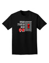 TooLoud You Turn Me On Switch Adult Dark T-Shirt-Mens T-Shirt-TooLoud-Black-Small-Davson Sales