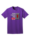 TooLoud You Turn Me On Switch Adult Dark T-Shirt-Mens T-Shirt-TooLoud-Purple-Small-Davson Sales