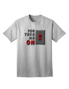 TooLoud You Turn Me On Switch Adult T-Shirt-unisex t-shirt-TooLoud-AshGray-Small-Davson Sales