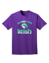 TooLoud You Wish I Were Irish Adult Dark T-Shirt-Mens T-Shirt-TooLoud-Purple-Small-Davson Sales