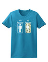 TooLoud Your Boyfriend My Boyfriend Womens Dark T-Shirt-TooLoud-Turquoise-X-Small-Davson Sales