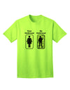 TooLoud Your Girlfriend My Girlfriend Military Adult T-Shirt - Premium Quality for Discerning Adults-Mens T-shirts-TooLoud-Neon-Green-Small-Davson Sales