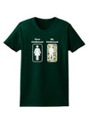 TooLoud Your Girlfriend My Girlfriend Military Womens Dark T-Shirt-TooLoud-Forest-Green-Small-Davson Sales