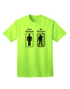 TooLoud Your Husband My Husband - Premium Adult T-Shirt for Contemporary Couples-Mens T-shirts-TooLoud-Neon-Green-Small-Davson Sales