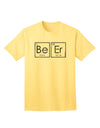 TooLoud presents the Be Er - Periodic Table of Elements Adult T-Shirt for Ecommerce Collection-Mens T-shirts-TooLoud-Yellow-Small-Davson Sales