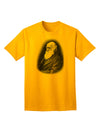 TooLoud presents the Charles Darwin Black and White Adult T-Shirt for Ecommerce-Mens T-shirts-TooLoud-Gold-Small-Davson Sales