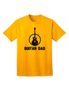 TooLoud presents the Guitar Dad Adult T-Shirt - A Must-Have for Music Enthusiasts-Mens T-shirts-TooLoud-Gold-Small-Davson Sales