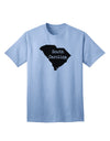 TooLoud presents the South Carolina - United States Shape Adult T-Shirt for Ecommerce Shoppers-Mens T-shirts-TooLoud-Light-Blue-Small-Davson Sales