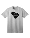 TooLoud presents the South Carolina - United States Shape Adult T-Shirt for Ecommerce Shoppers-Mens T-shirts-TooLoud-AshGray-Small-Davson Sales