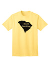 TooLoud presents the South Carolina - United States Shape Adult T-Shirt for Ecommerce Shoppers-Mens T-shirts-TooLoud-Yellow-Small-Davson Sales