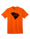 TooLoud presents the South Carolina - United States Shape Adult T-Shirt for Ecommerce Shoppers-Mens T-shirts-TooLoud-Orange-Small-Davson Sales