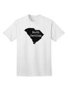 TooLoud presents the South Carolina - United States Shape Adult T-Shirt for Ecommerce Shoppers-Mens T-shirts-TooLoud-White-Small-Davson Sales