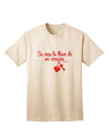 TooLoud presents the Tu Eres La Llave De Mi Corazon Adult T-Shirt, a must-have for fashion-forward individuals.-Mens T-shirts-TooLoud-Natural-Small-Davson Sales