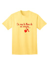 TooLoud presents the Tu Eres La Llave De Mi Corazon Adult T-Shirt, a must-have for fashion-forward individuals.-Mens T-shirts-TooLoud-Yellow-Small-Davson Sales