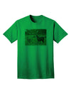 TooLoud presents the exquisite Standing Llamas Adult T-Shirt for your discerning taste in fashion.-Mens T-shirts-TooLoud-Kelly-Green-Small-Davson Sales