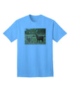 TooLoud presents the exquisite Standing Llamas Adult T-Shirt for your discerning taste in fashion.-Mens T-shirts-TooLoud-Aquatic-Blue-Small-Davson Sales