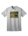 TooLoud presents the exquisite Standing Llamas Adult T-Shirt for your discerning taste in fashion.-Mens T-shirts-TooLoud-AshGray-Small-Davson Sales