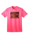 TooLoud presents the exquisite Standing Llamas Adult T-Shirt for your discerning taste in fashion.-Mens T-shirts-TooLoud-Neon-Pink-Small-Davson Sales