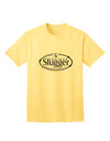 TooLoud presents the sophisticated Lucille Slugger Logo Adult T-Shirt-Mens T-shirts-TooLoud-Yellow-Small-Davson Sales