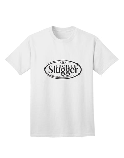 TooLoud presents the sophisticated Lucille Slugger Logo Adult T-Shirt-Mens T-shirts-TooLoud-White-Small-Davson Sales