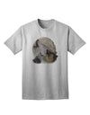 TooLoud's Adult T-Shirt: Captivating Three Wolves Howling at the Moon-Mens T-shirts-TooLoud-AshGray-Small-Davson Sales